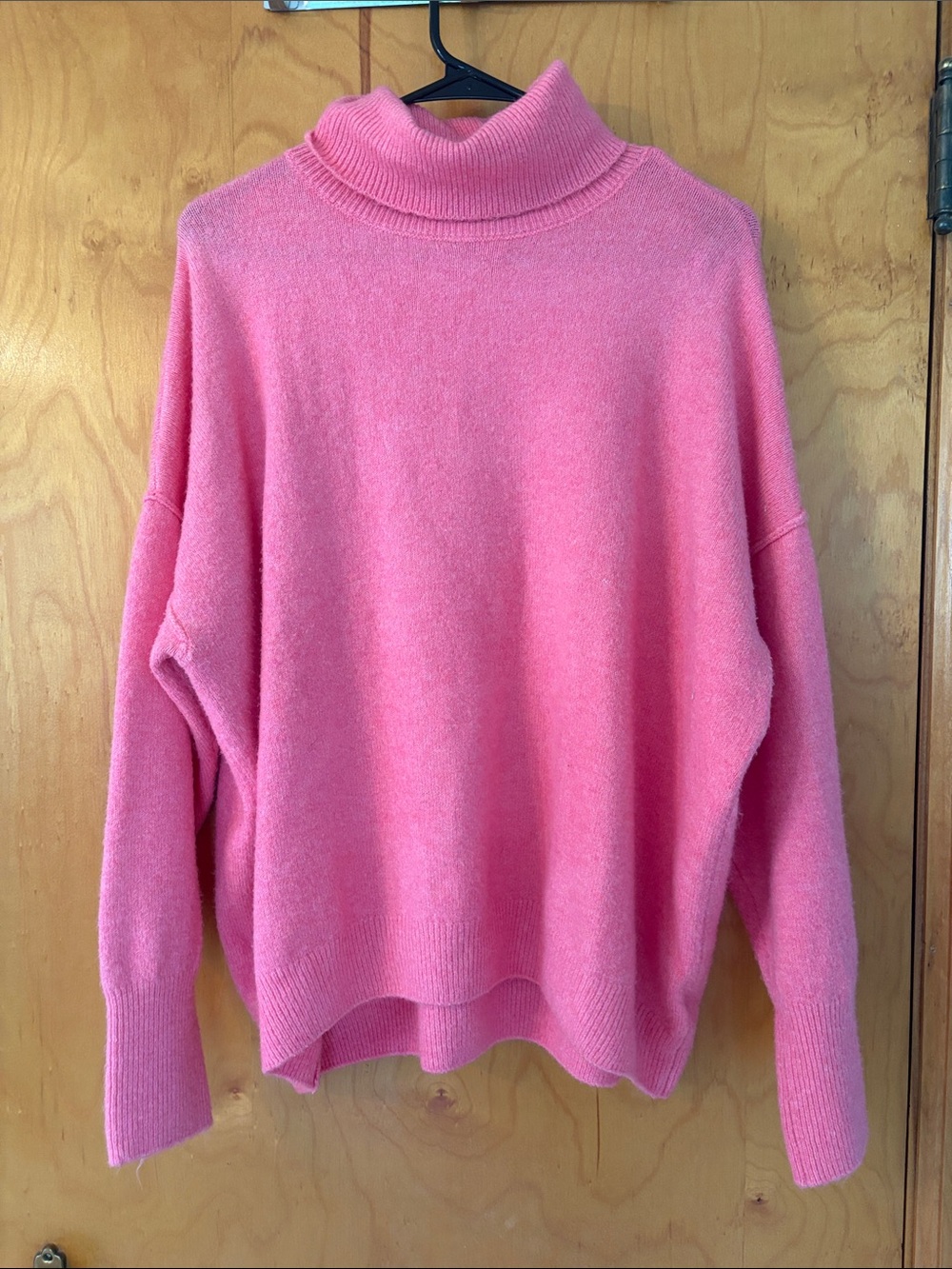 XL Pink Turtleneck Sweater